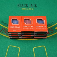 Карты игральные пластиковые "Royal", 54 шт, 19 мкм, 8.8 х 5.7 см, микс