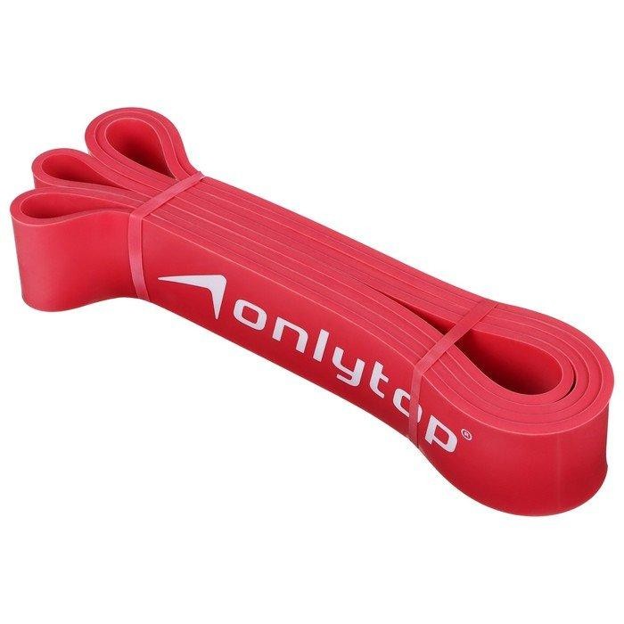 Эспандер ленточный, многофункциональный, 208 х 4,4 х 0,5 см, 17-54 кг, цвет красный