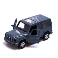 Машина металлическая MERCEDES-BENZ G350D, 1:42, инерция, открываются двери, цвет белый