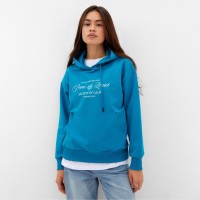 Толстовка женская MIST Peace, размер S, голубая