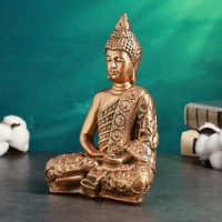 Фигура "Будда малый" бронза 24х16х10см