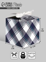 Коробка подарочная складная, упаковка, «Особенный подарок», 12×12×12 см