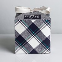 Коробка подарочная складная, упаковка, «Особенный подарок», 12×12×12 см