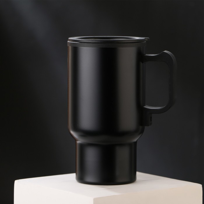 Термокружка с подогревом от прикуривателя «Рыбалка», 450 мл, сохраняет тепло 3 ч