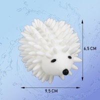 Шарики для стирки белья «Доляна. Ёжики», 2 шт., белые