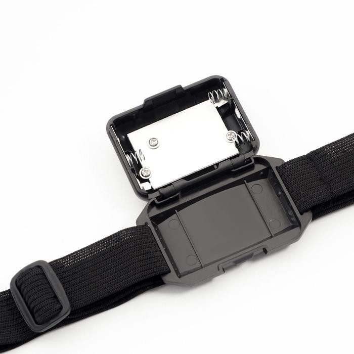 Фонарь налобный "Мастер К", MHB-W3D1, 3 Вт, 120 лм, 3AAA, черный