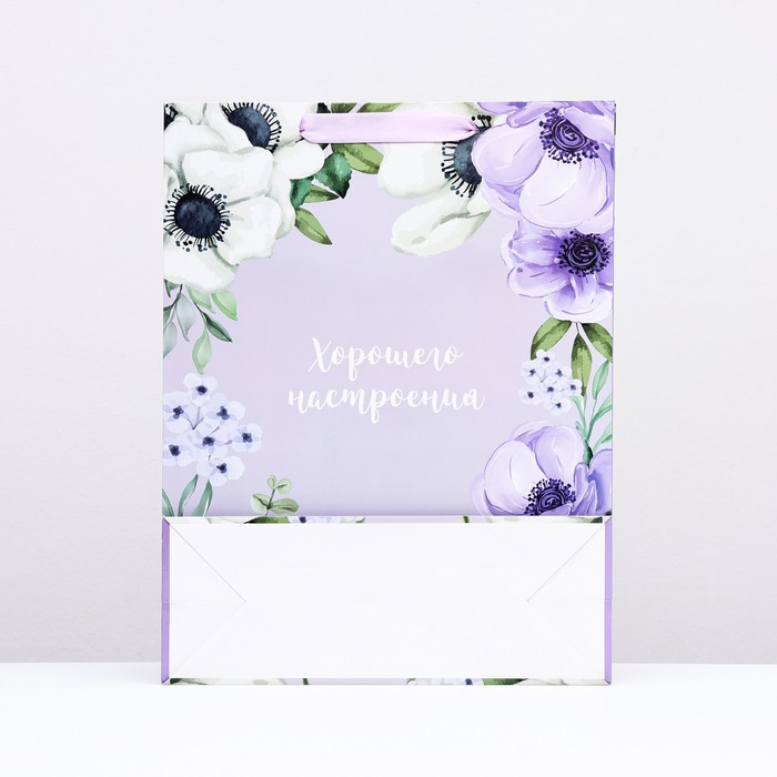 Пакет подарочный ламинированный «Счастья», 31×40×11.5 см