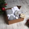 Новогодний подарочный набор Merry Christmas, плед и аксессуары