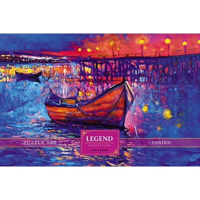 Пазл 500 элементов «Вечерняя гавань»