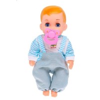 Пупс «Малыш» со звуком, в костюмчике, МИКС