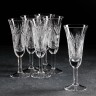 Набор фужеров для вина «Мельница и листья», 170 мл, хрусталь, 6 шт