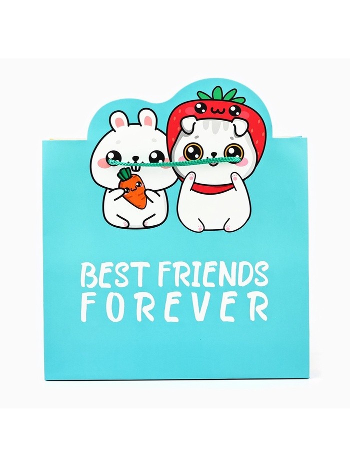 Пакет подарочный, упаковка, «Forever», 25×26×10 см