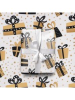 Бумага упаковочная глянцевая «Большие подарки», 70×100 см