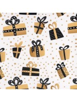 Бумага упаковочная глянцевая «Большие подарки», 70×100 см