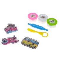 Витраж из пластилина «Крутые гонки», в пакете