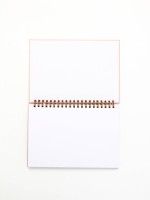 Скетчбук в твердой обложке на гребне А5 80 л 100 г/м "Я создаю красоту"