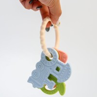 Прорезыватель «Кругосветное путешествие», на  колечке, цвет МИКС