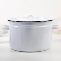 Кастрюля, 7 л, индукция, цвет МИКС