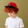 Кепка детская MINAKU BOY, красная, размер 52-54