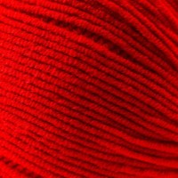 Пряжа "Jeans" 55% хлопок, 45% акрил 160м/50гр (90 яр. вишня)