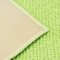 Коврик для дома Доляна «Букли», 50×80 см, цвет голубой