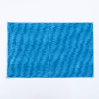 Коврик для дома Доляна «Букли», 50×80 см, цвет голубой