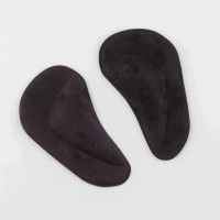 Супинаторы для обуви, на клеевой основе, 9.7×5.5 см, пара, чёрные