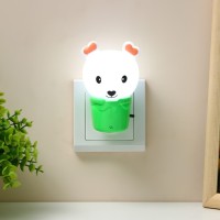 Ночник "Мишка в корзине" 1Вт 6х6х10 см RISALUX