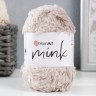 Пряжа "Mink" 100% полиамид 75м/50гр (337 серо-бежевый)