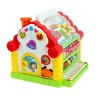 Игрушка развивающая логическая «Домик с ручкой», световые и звуковые эффекты, счёты, пианино, сортер