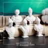 Набор бюстов "Правители XVI-XVII веков"