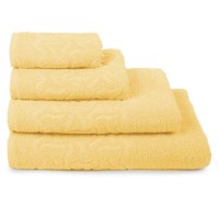 Полотенце махровое «Радуга» цвет жёлтый, 30х70, 305 гр/м