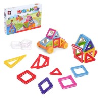 Конструктор магнитный «Мини-магический магнит: машинка спорт», 38 деталей