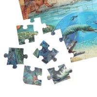 Пазлы светящиеся «Мир динозавров», 88 деталей