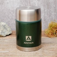 Термос для еды "Арктика", 800 мл, сохраняет тепло 14 ч, 18 х 8.5 см