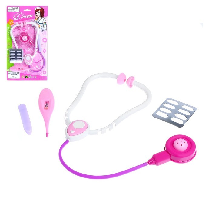 Набор доктора «Терапевт», 4 предмета, МИКС