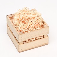 Наполнитель бумажный для подарков, персиковый,100 г