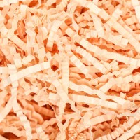 Наполнитель бумажный для подарков, персиковый,100 г