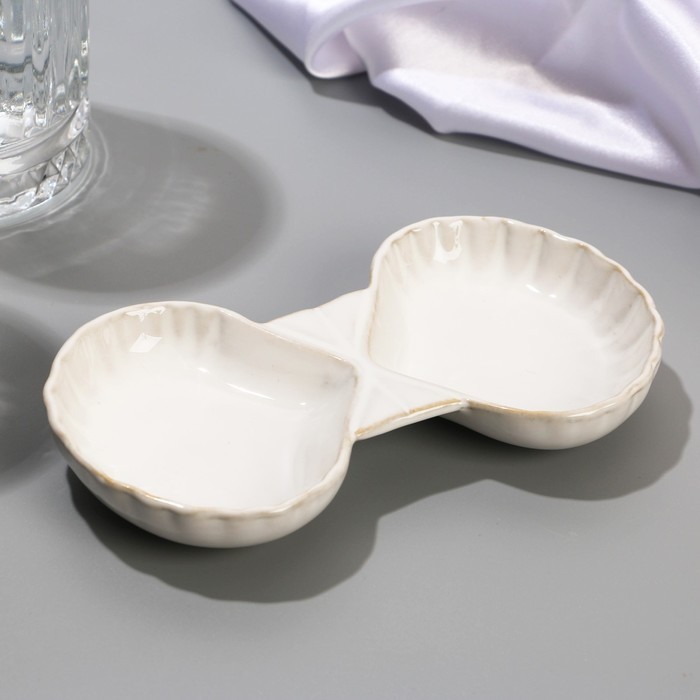 Соусник керамический Dolce Ceramo. «Морская ракушка», 8,5 х 15 см