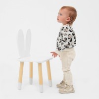 Костюм для девочки (джемпер, штаны) вязаный «Крошка Я» Leo Love, рост 68-74 см, бежевый