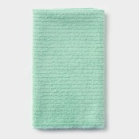 Тряпка для пола Доляна, 220 г/м², 50×60 см, микрофибра, с оверлоком, МИКС