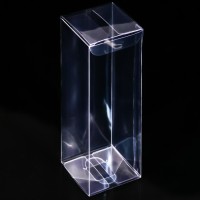 Складная прозрачная коробка из PVC, для упаковки подарков, 5×5×15 см