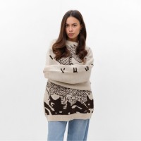 Джемпер женский MIST Dragon, бежевый, onesize (44-48)