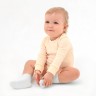Комплект боди детских MINAKU: Basic Line BABY, цвет молочный/кремовый, рост 62-68