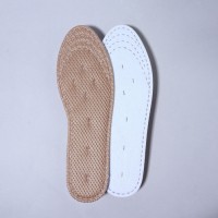 Стельки для обуви, универсальные, р-р RU до 39 (р-р Пр-ля до 40), 25.5 см, пара, бежевые