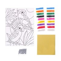 Набор для творчества. Сияющая фреска «Удивительные джунгли»