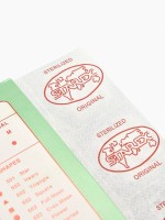 Пирсинг в ухо «Гвоздик», белый в серебре (неделимая фасовка 12 пар, цена за шт.)