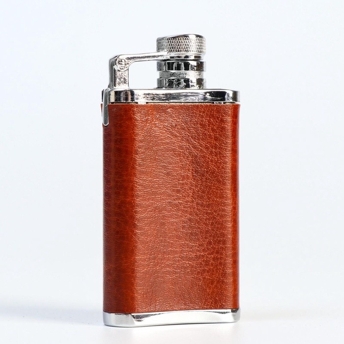 Зажигалка газовая «Герб на фляге», пьезо, 6.5×3 см