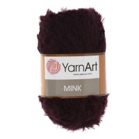 Пряжа "Mink" 100% полиамид 75м/50гр (342 сливовый)