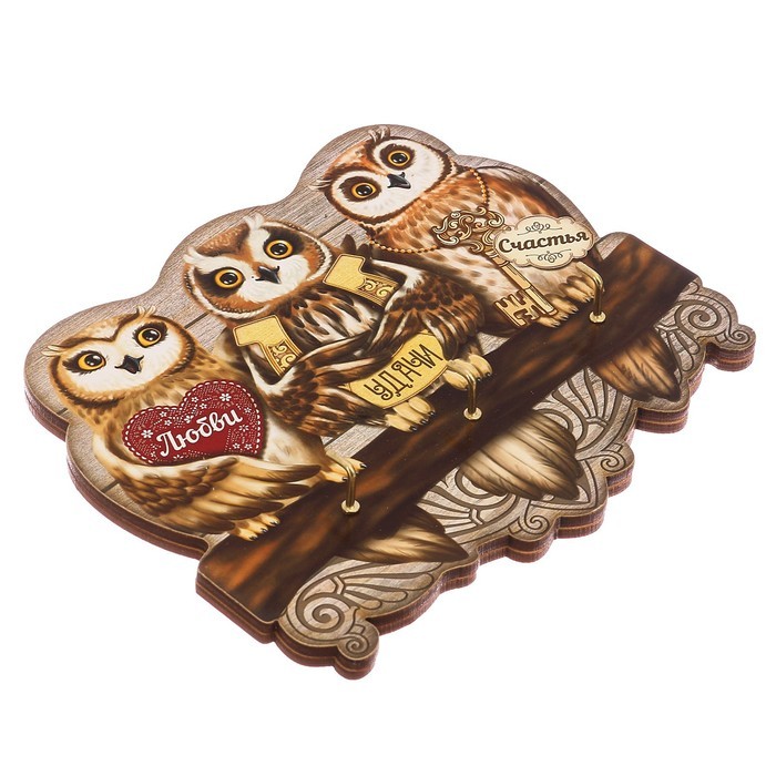 Ключница деревянная "Совы" Ключница деревянная "Совы"